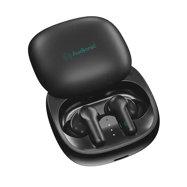 audionic the sound master black airbud 550 slide earbuds 1 mobilo