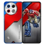 tecno camon transfarmer mobilo red blue