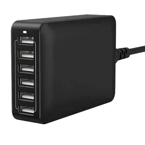 6 port amazon charger 60 watt iphone samsung mobilo