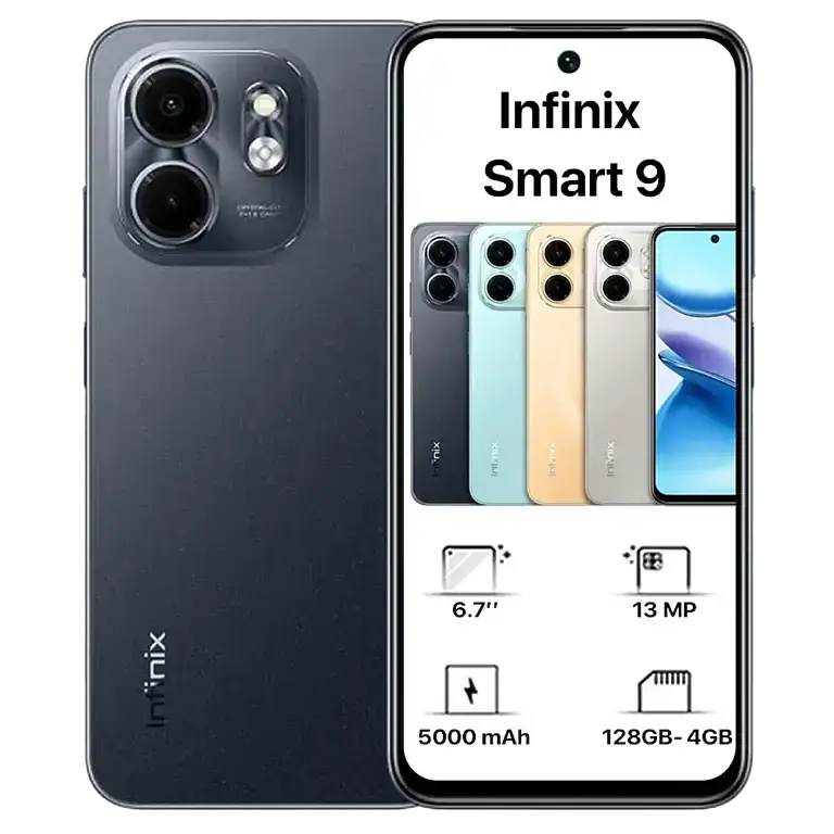 infinix smart 9 black Price in pakistan